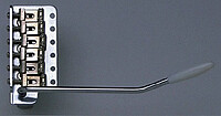 Vintage Style Tremolo passend für Stratocaster® chrom, 2-3/16" Saitenspacing, Saitenreiter gebogen 6-Loch Aufhängung ... AP SB 0200-010 Vintage Tremolo chrom